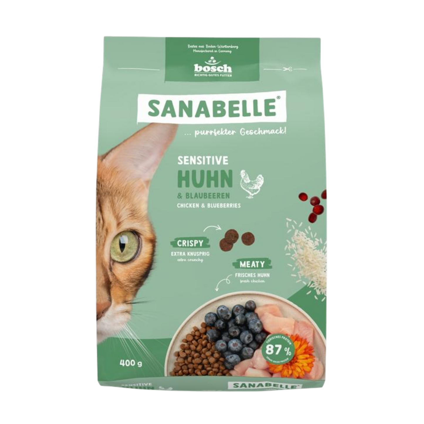Sanabelle Sensitive – Huhn für sensible Katzen & entspannte Verdauung