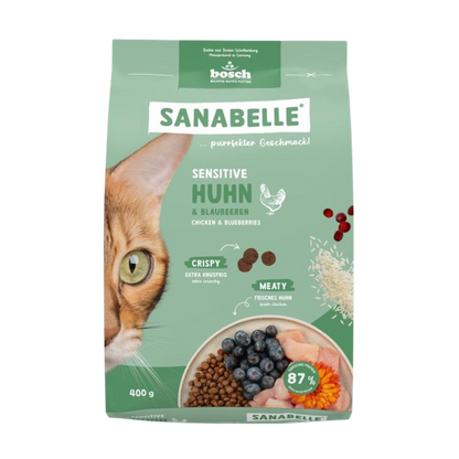 Sanabelle Sensitive – Huhn für sensible Katzen & entspannte Verdauung
