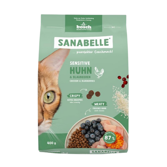 Sanabelle Sensitive – Huhn für sensible Katzen & entspannte Verdauung