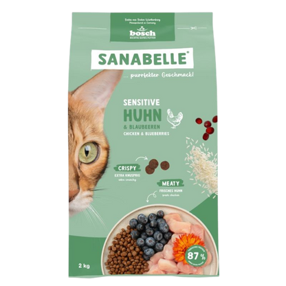 Sanabelle Sensitive – Huhn für sensible Katzen & entspannte Verdauung