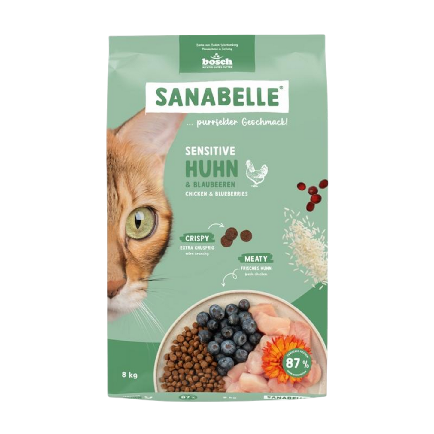 Sanabelle Sensitive – Huhn für sensible Katzen & entspannte Verdauung