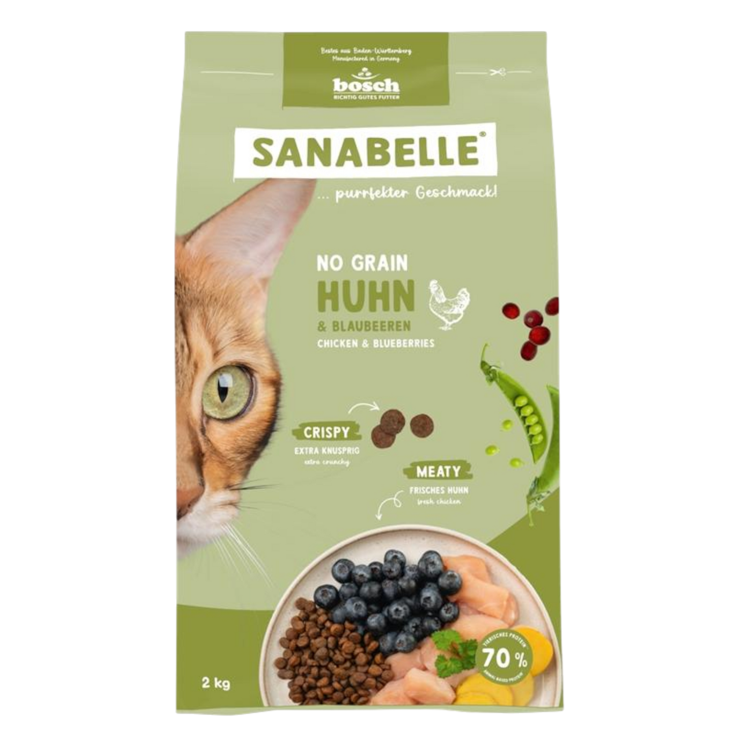 Sanabelle No Grain – Huhn für sensiblen Genuss ohne Getreide