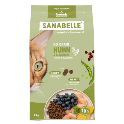 Sanabelle No Grain – Huhn für sensiblen Genuss ohne Getreide