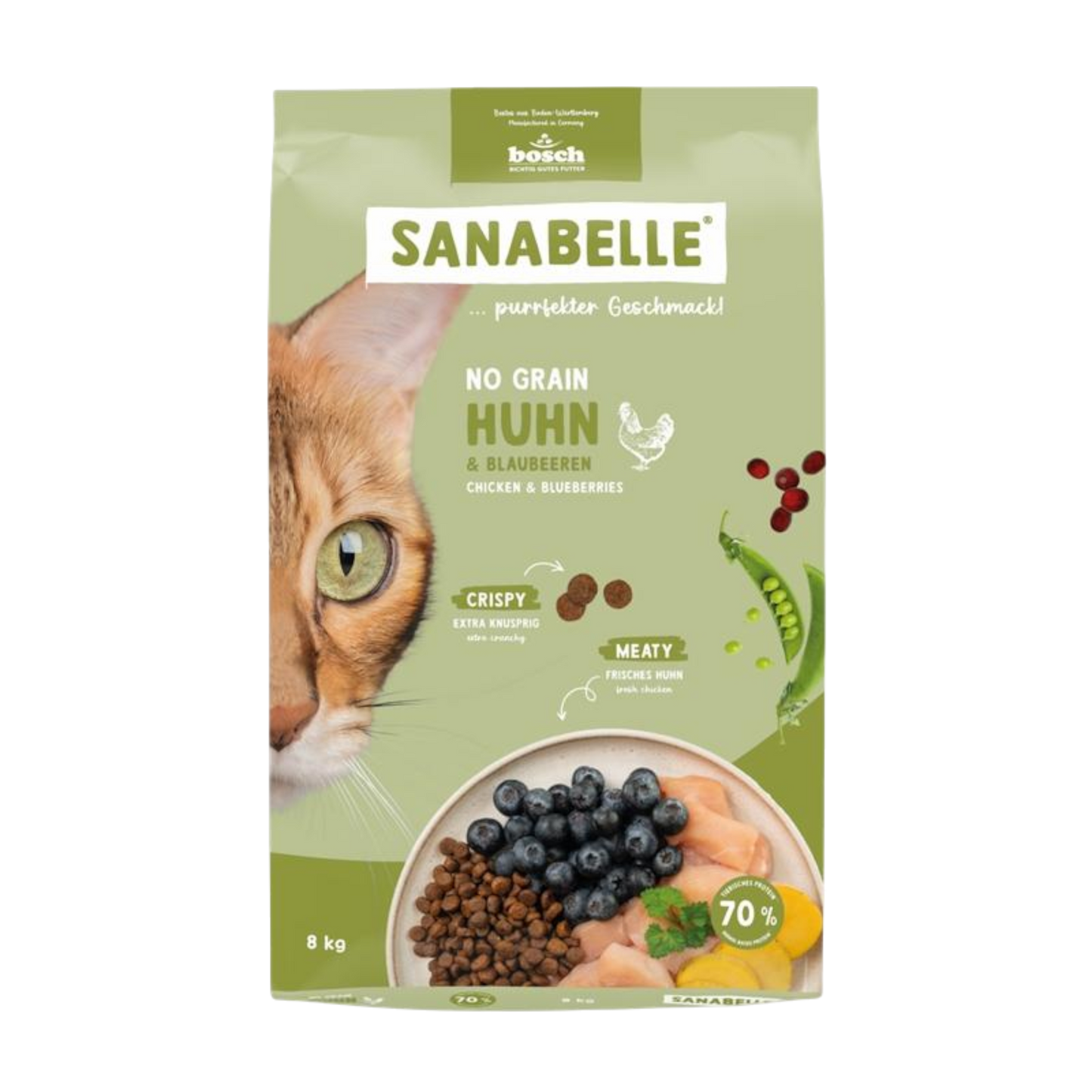 Sanabelle No Grain – Huhn für sensiblen Genuss ohne Getreide