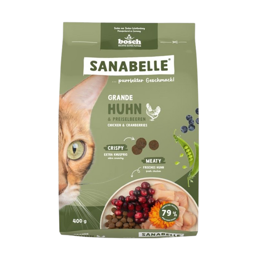 Sanabelle Grande – Huhn für große Katzen & intensives Kauerlebnis
