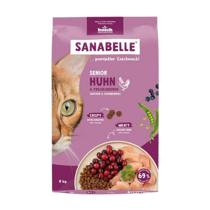Sanabelle Senior – Huhn für vitale Katzen ab 8 Jahren
