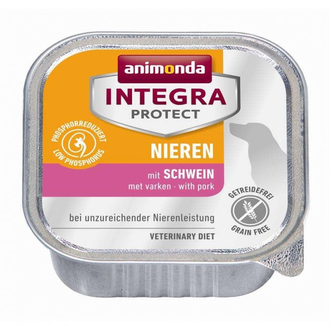 Animonda Integra Protect Nieren Huhn & Schwein – Diätfutter für Hunde mit chronischer Niereninsuffizienz