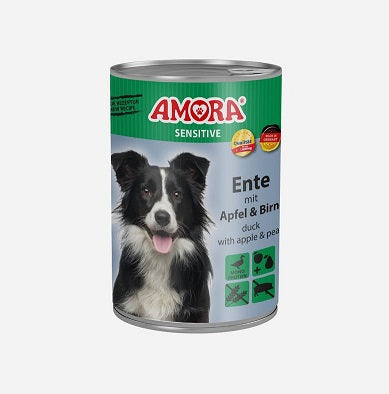 AMORA Sensitive – Ente mit Apfel & Birne