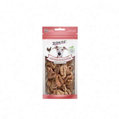 Dokas Gefriergetrocknete Hühnerherzen – der pure Snackgenuss für zwischendurch