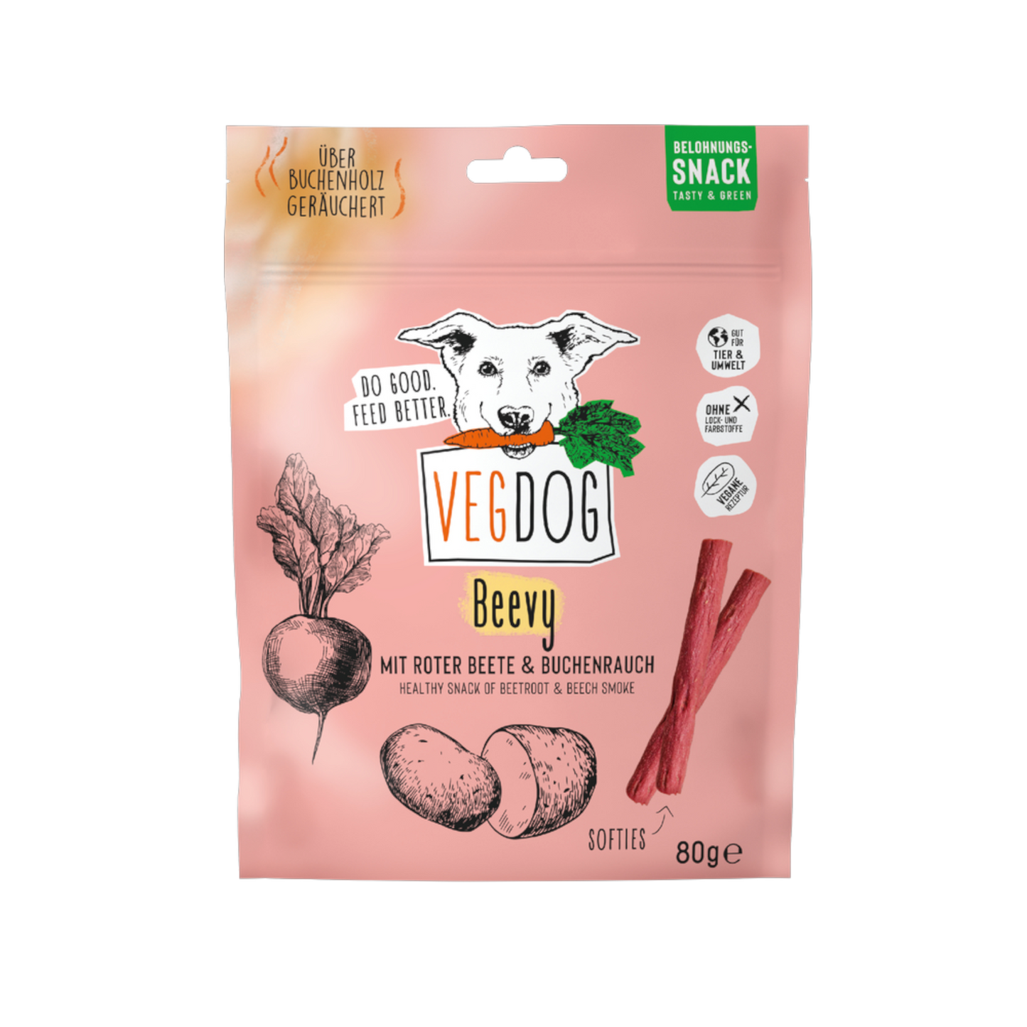 VegDog Beevys – Die pflanzlichen Jackpot-Sticks mit unwiderstehbarem Raucharoma!