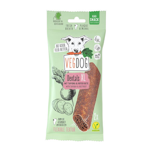 VegDog Dentals XL – Extra groß, extra stark, extra sauber!