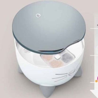 Catit PIXI Trinkbrunnen mit Edelstahleinsatz – Stilvoll, Hygienisch, Katzengerecht