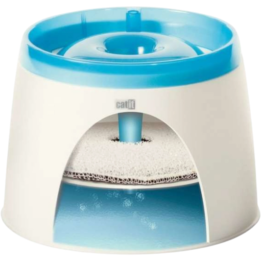 CATIT Fresh+Clear Trinkbrunnen 2L – Frisches Wasser für ein gesundes Haustierleben