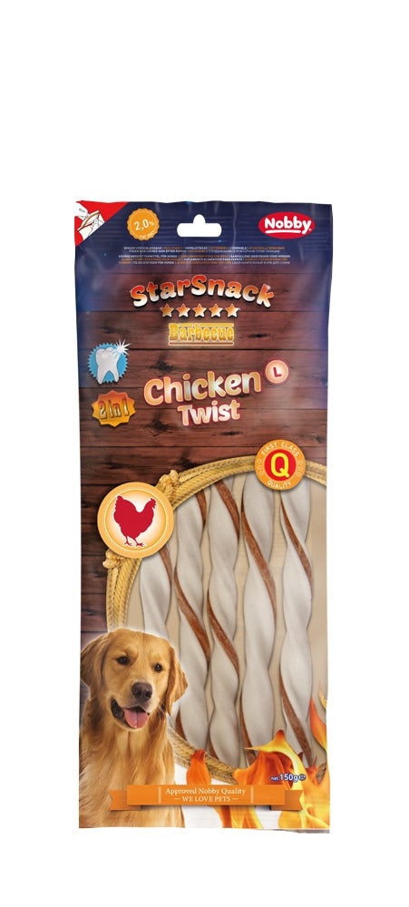 StarSnack BBQ Chicken Twist – Der proteinreiche Kausnack mit Zahnpflegeeffekt