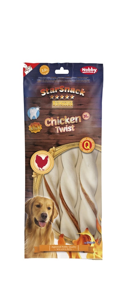 StarSnack BBQ Chicken Twist – Kauspaß mit doppeltem Mehrwert