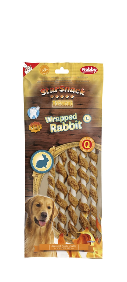 StarSnack BBQ Wrapped Rabbit – Zahnpflege & Geschmack in einem