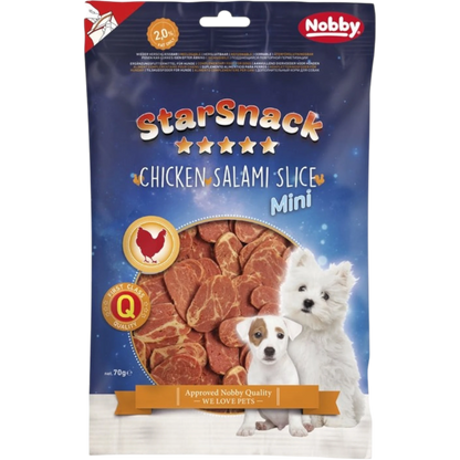 StarSnack MINI Chicken Salami Slice – Der salamiweiche Genuss für zwischendurch