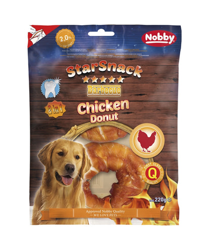 StarSnack BBQ Chicken Donut – Der runde Kauspaß für glückliche Hunde