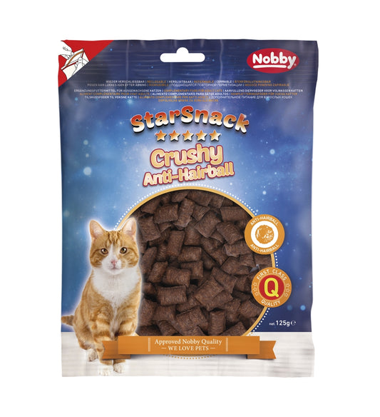 StarSnack Crushy Anti-Hairball – Cremig gefüllt. Funktional wirksam. Für weniger Haarballen.