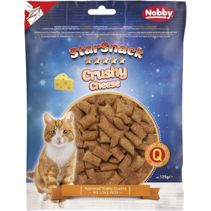 StarSnack Crushy Cheese – Knusprig außen, cremig innen: der Snack mit Käse, Vitaminen & Taurin