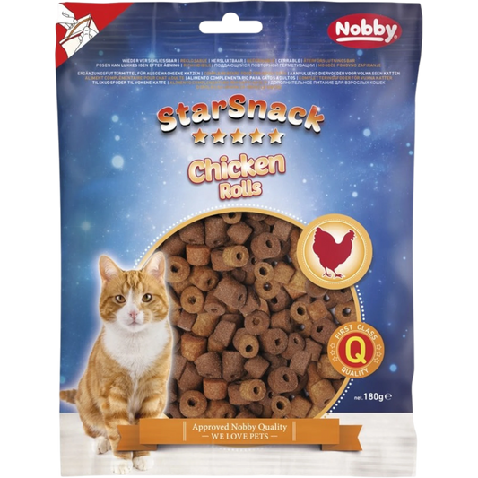 StarSnack Chicken Rolls – Der aromatische Hühnersnack mit Lebergeschmack, Taurin & Vitaminen