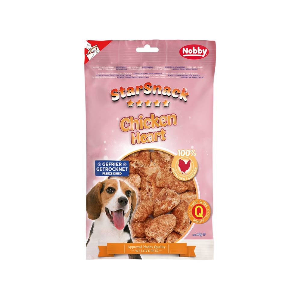 StarSnack Chicken Heart – Reiner Fleischgenuss aus 100 % Hähnchenherz