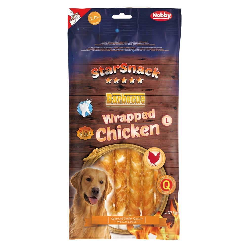 StarSnack BBQ Wrapped Chicken – Zahnpflege trifft Geschmack