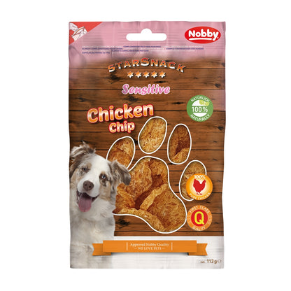 StarSnack SENSITIVE Chicken Chips – Knackige Hähnchenbelohnung für sensible Hunde