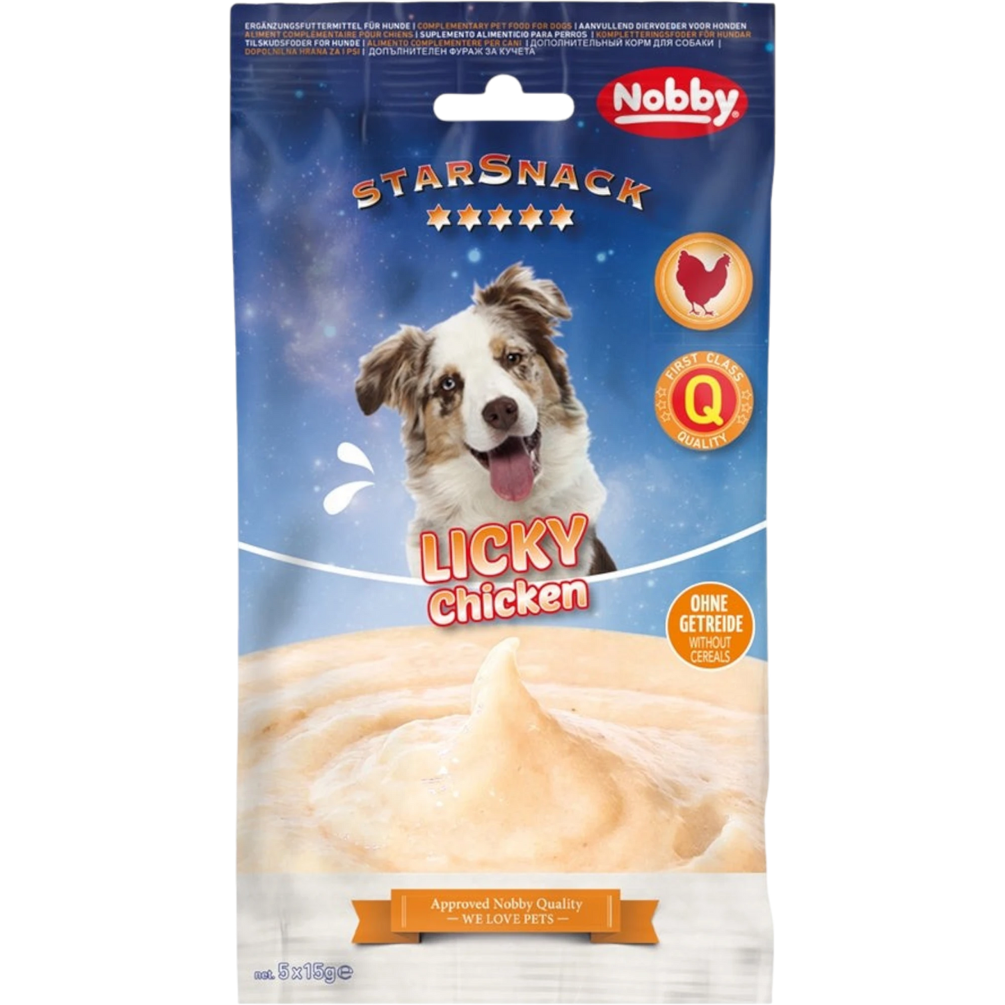 StarSnack LICKY Chicken – Schleckvergnügen mit Huhn, ganz ohne Getreide