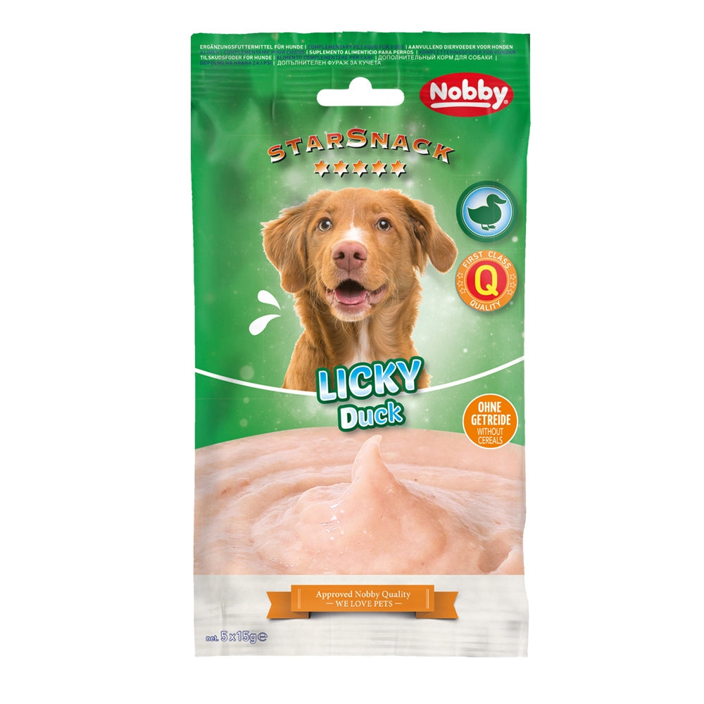 StarSnack LICKY Duck – Cremiger Entensnack zum Schlecken