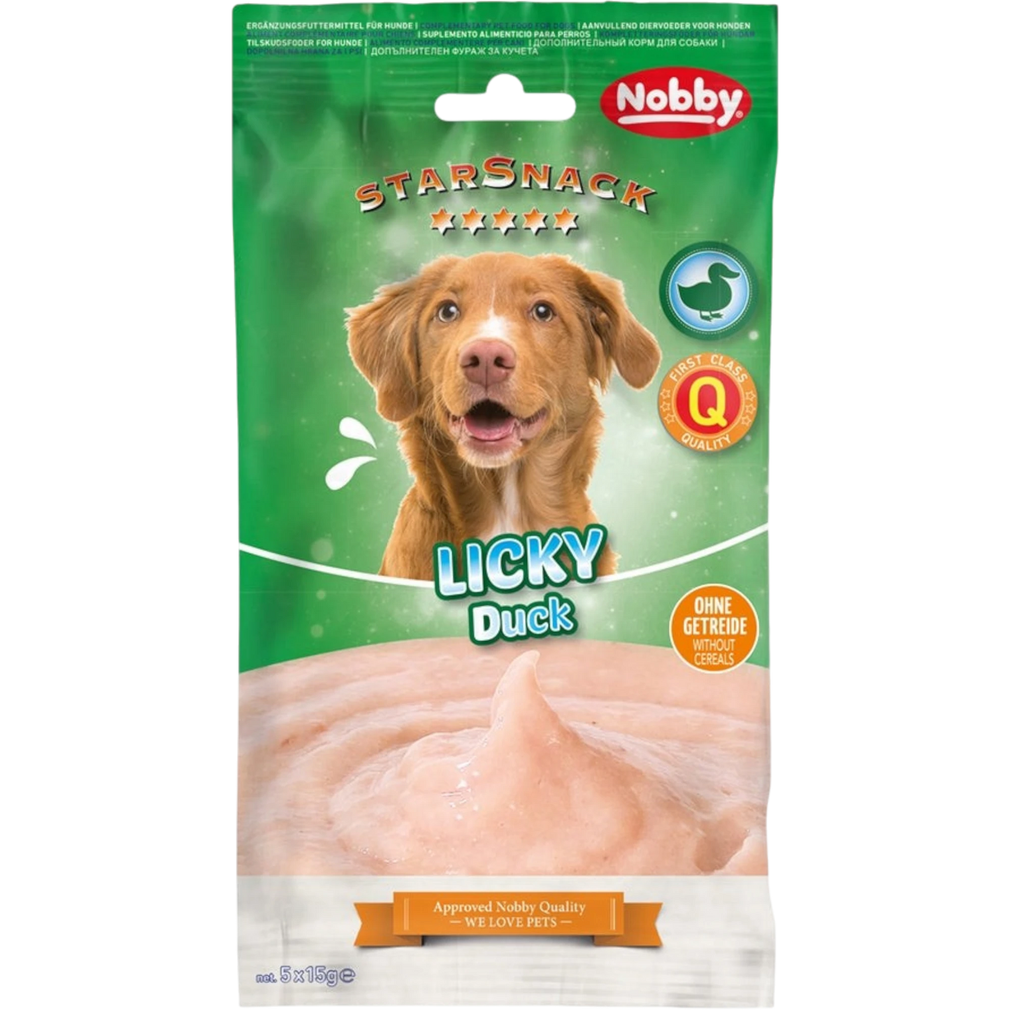 StarSnack LICKY Duck – Cremiger Entensnack zum Schlecken