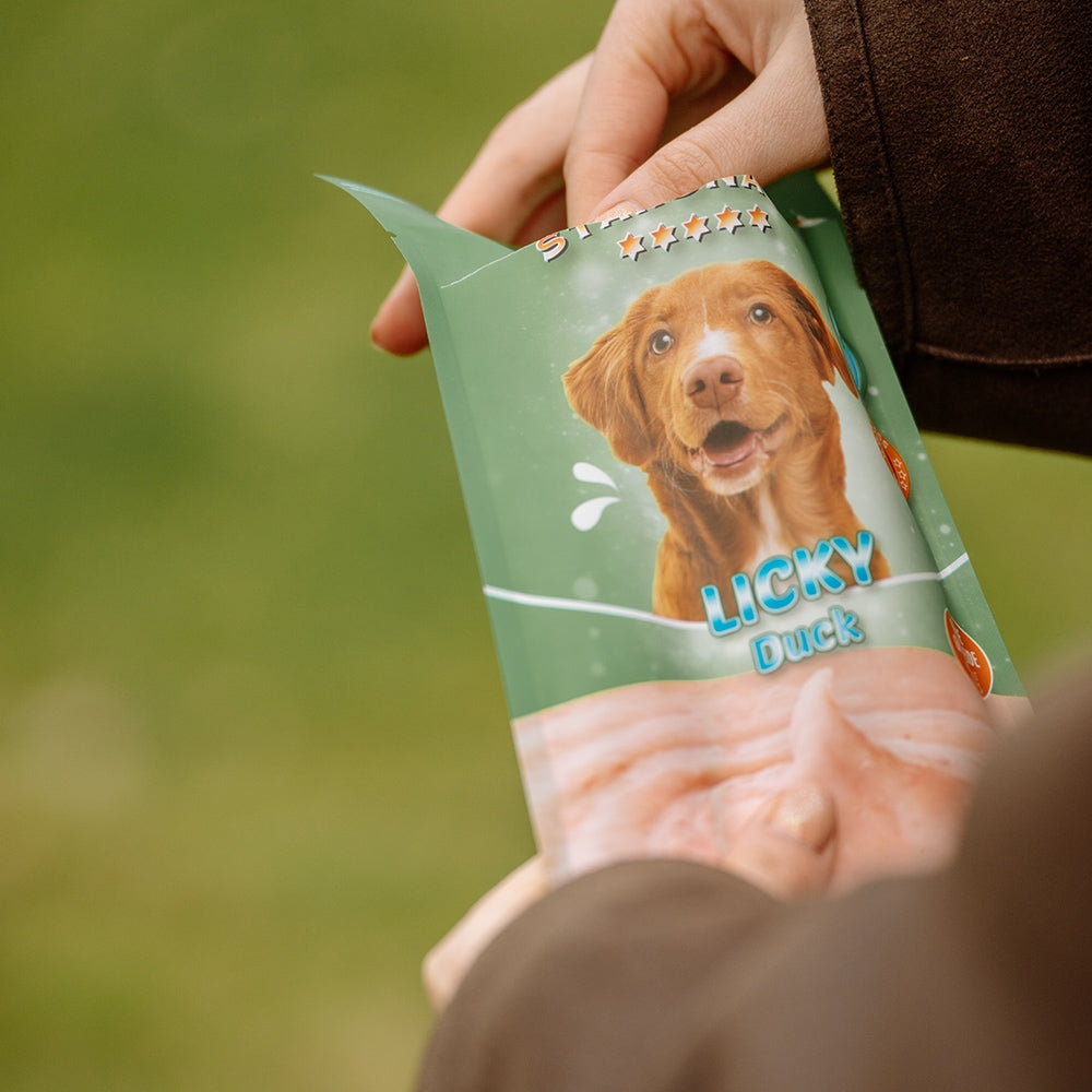 StarSnack LICKY Duck – Cremiger Entensnack zum Schlecken