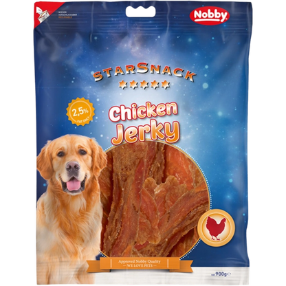 StarSnack Chicken Jerky – Reines Hähnchen, purer Kauspaß