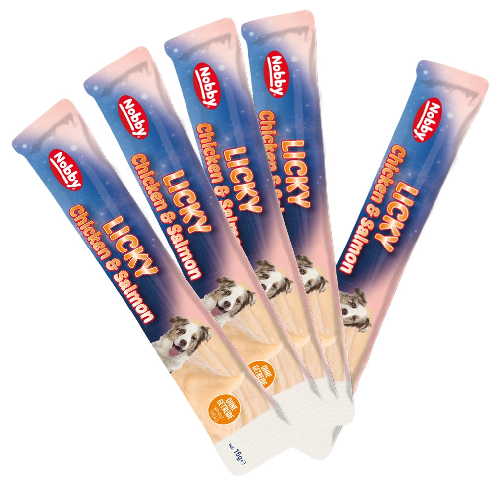 StarSnack LICKY Dog Chicken & Salmon – Doppelt lecker, cremig leicht