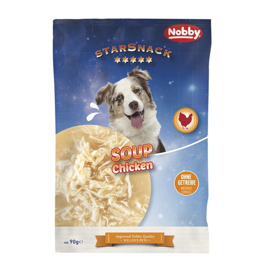 StarSnack Dog Soup Chicken & Tuna – Flüssige Verwöhnung mit echtem Fleischgenuss