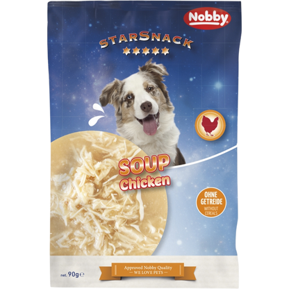 StarSnack Dog Soup Chicken & Tuna – Flüssige Verwöhnung mit echtem Fleischgenuss