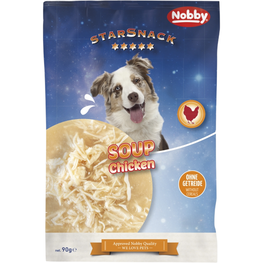 StarSnack Dog Soup Chicken & Tuna – Flüssige Verwöhnung mit echtem Fleischgenuss
