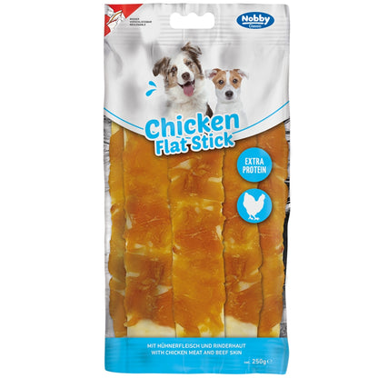 StarSnack CLASSIC Chicken Flat Stick – Der herzhafte Kausnack für starke Hunde
