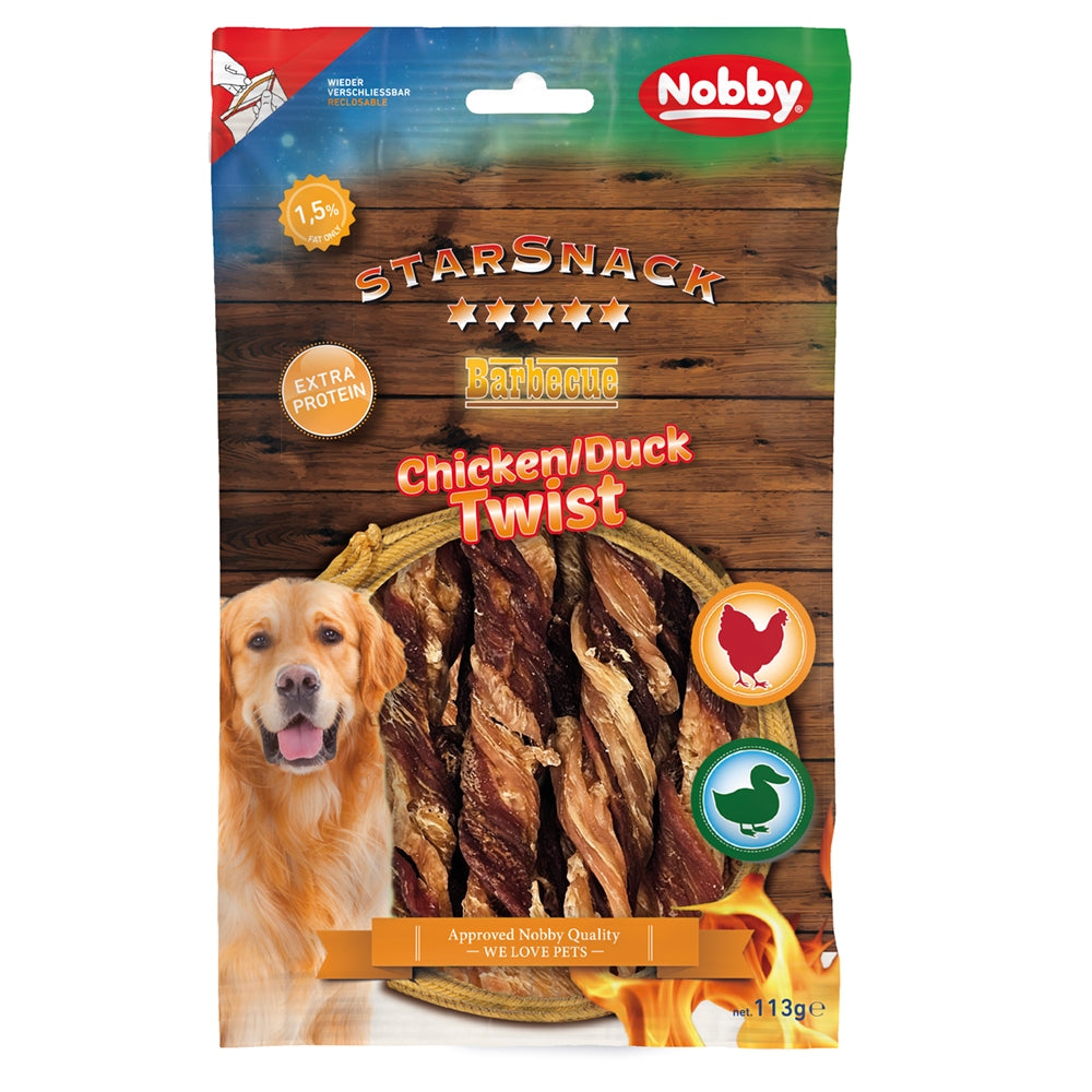 StarSnack BBQ Chicken Duck Twist – Der proteinreiche Doppelgenuss