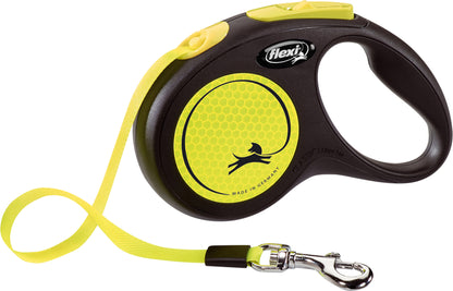 Flexi Roll-Leine New Neon – Sicher unterwegs mit maximaler Sichtbarkeit