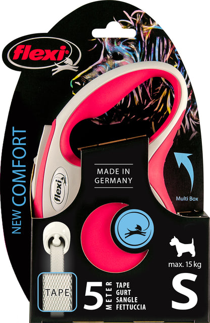 Flexi Roll-Leine New Comfort – Ergonomisches Design für angenehme Spaziergänge