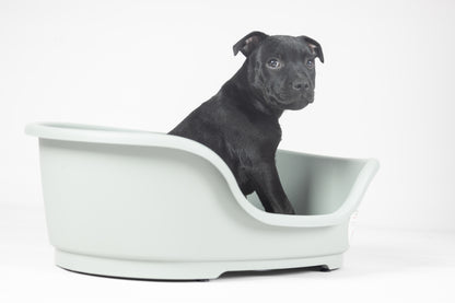 Nachhaltiger Recycelter Kunststoffkorb für Hunde – Komfort trifft Umweltschutz