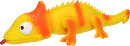 Lizzy das Chamäleon – Das verspielte Hundespielzeug mit Squeaker!