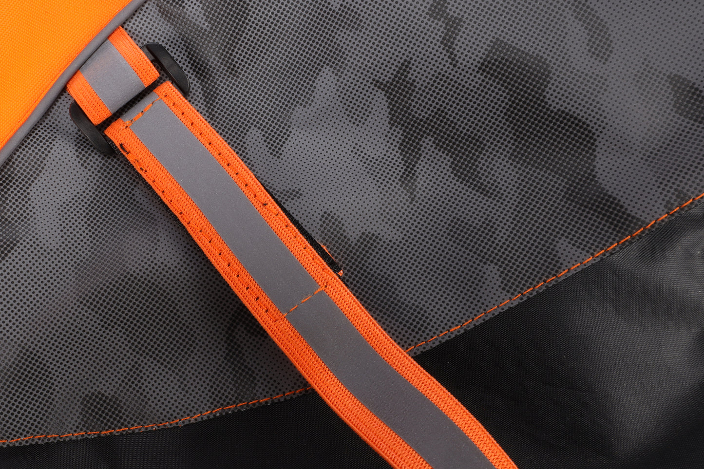 Sicherheitsweste Fizz – Orange & Grau