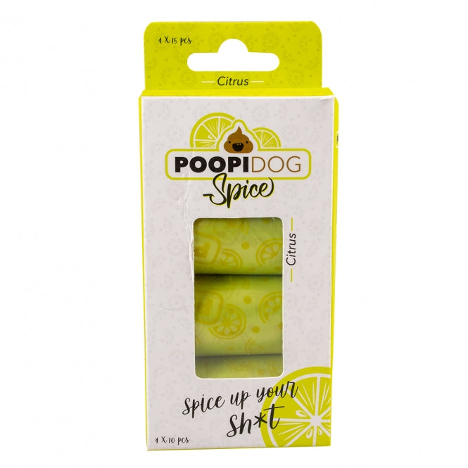 Poopidog Hundekotbeutel Spice – Frische Düfte für Ihre Spaziergänge!