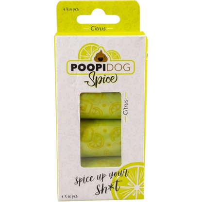 Poopidog Hundekotbeutel Spice – Frische Düfte für Ihre Spaziergänge!