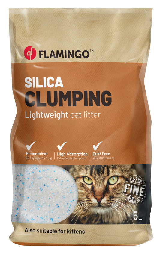 Ultrafeine Silikat-Katzenstreu – Klumpend, natürlich & perfekt für Allergiker