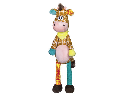 Plüsch-Giraffe – Bunter Spielspaß mit Quietscher