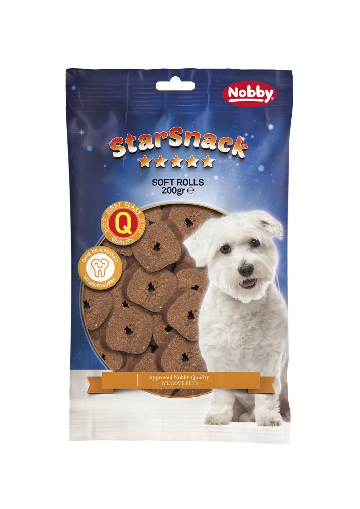 StarSnack Soft Rolls – Der softe Fleischsnack mit Rind