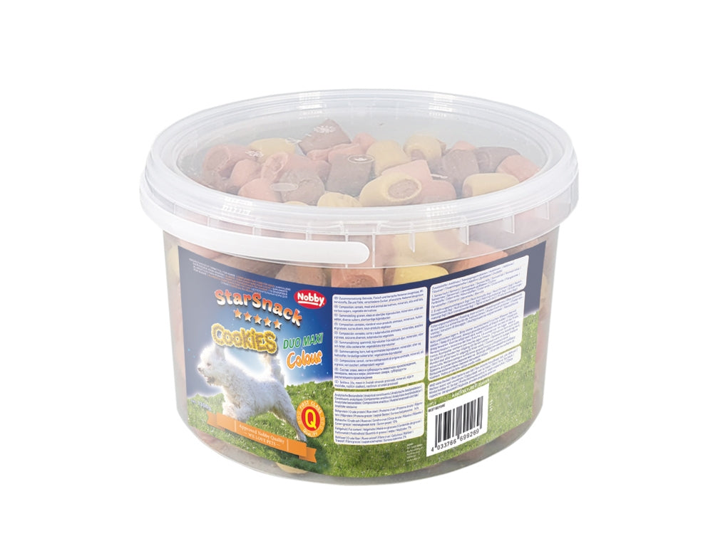 StarSnack Cookies Duo Maxi Colour – Bunte Knochen für große Genussmomente